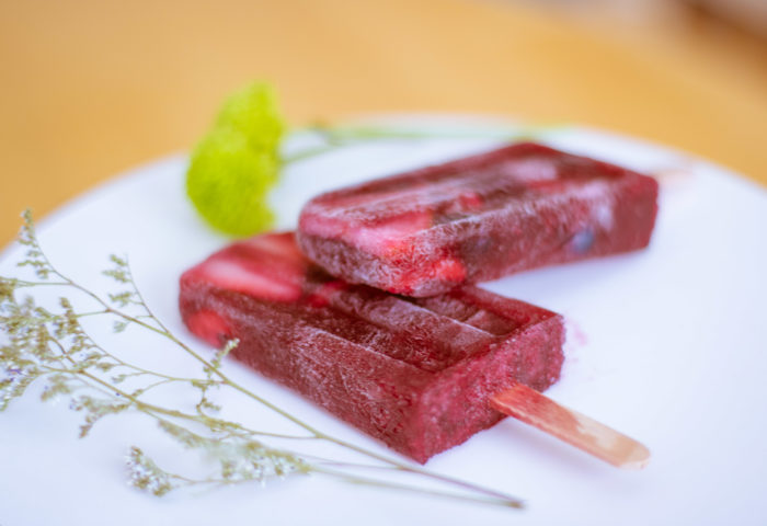 Refreshing Berry Sangria Popsicles