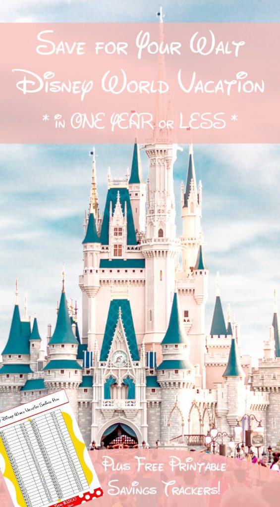 Saving for Your Walt Disney World Vacation