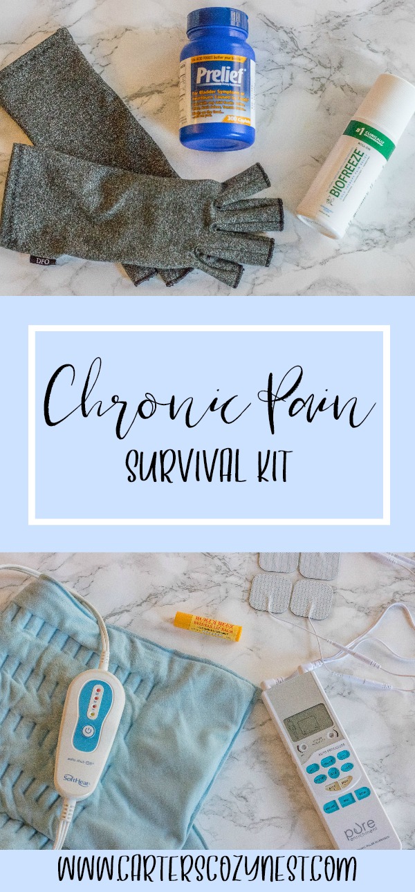 Chronic Pain Survival Kit Pinterest Image