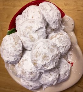 Christmas Snowball Cookies