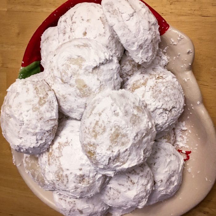 Christmas Snowball Cookies